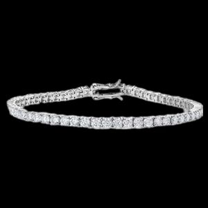 6.0ct Diamond Tennis Bracelet Women Moissanite 925 Gift Anniversary Mothers Day